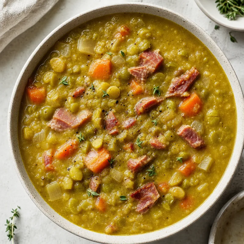 Smoky Split Pea Soup
