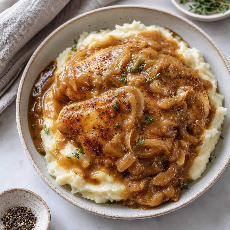 Smothered Chicken and Gravy