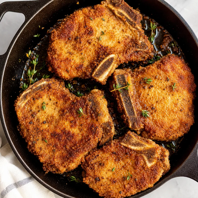 Southern Fried Pork Chops