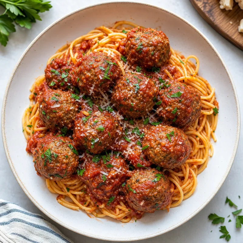 Spaghetti and Meatballs