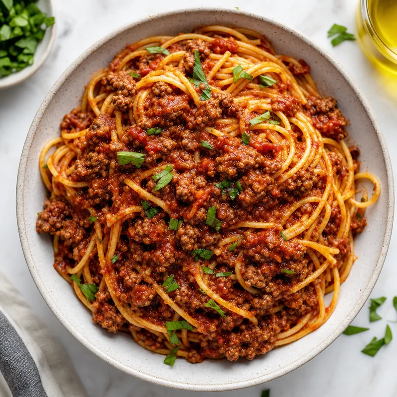 Spaghetti Meat Sauce