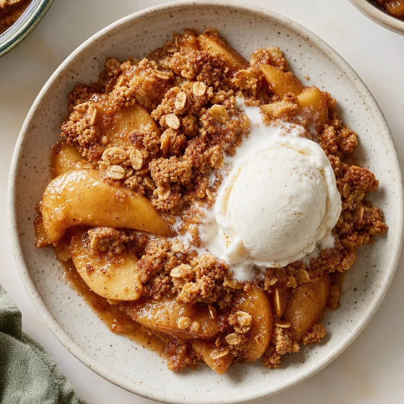 Spiced Apple Crisp