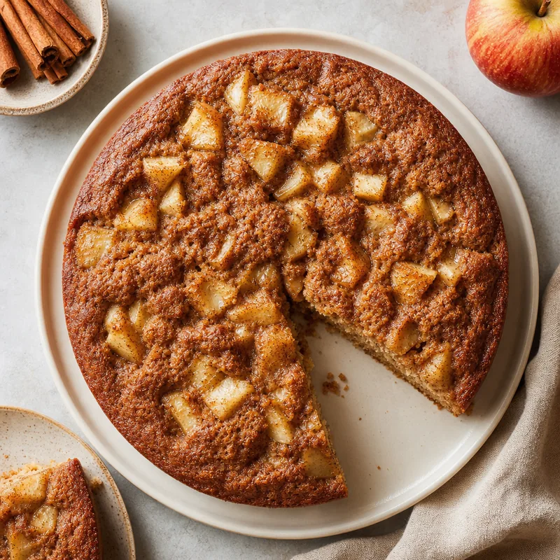 Spiced Applesauce Cake