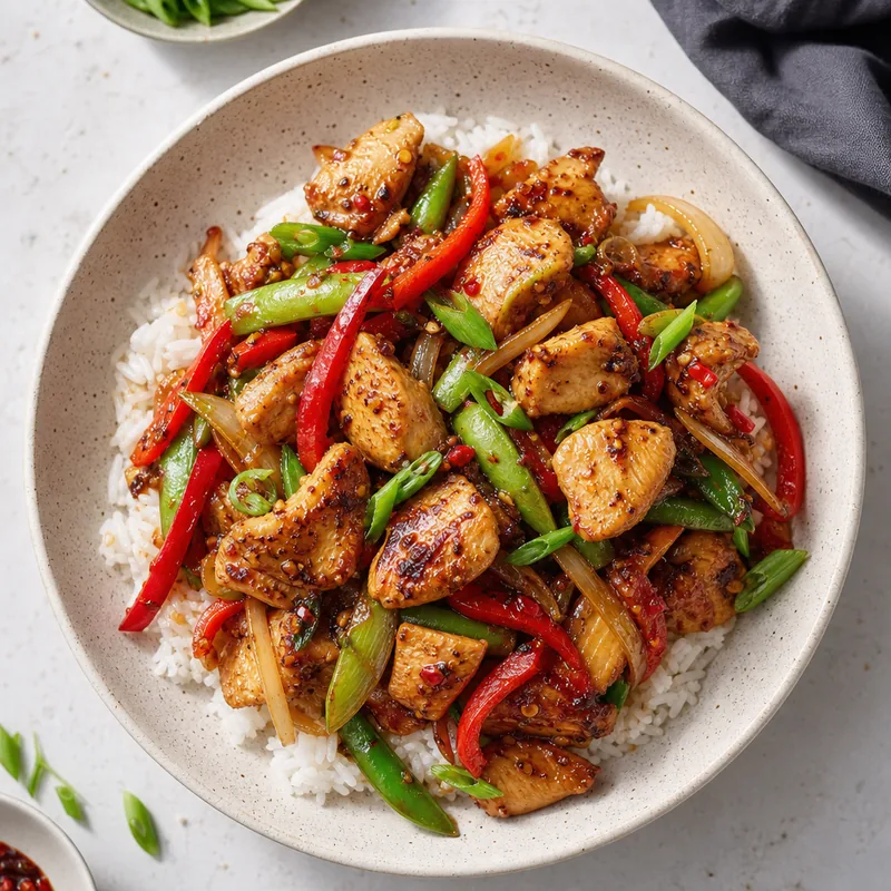 Spicy Chicken Stir-Fry