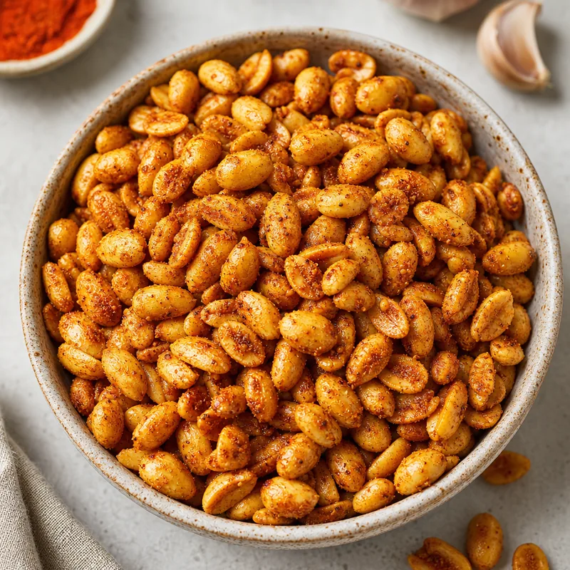 Spicy Roasted Peanuts