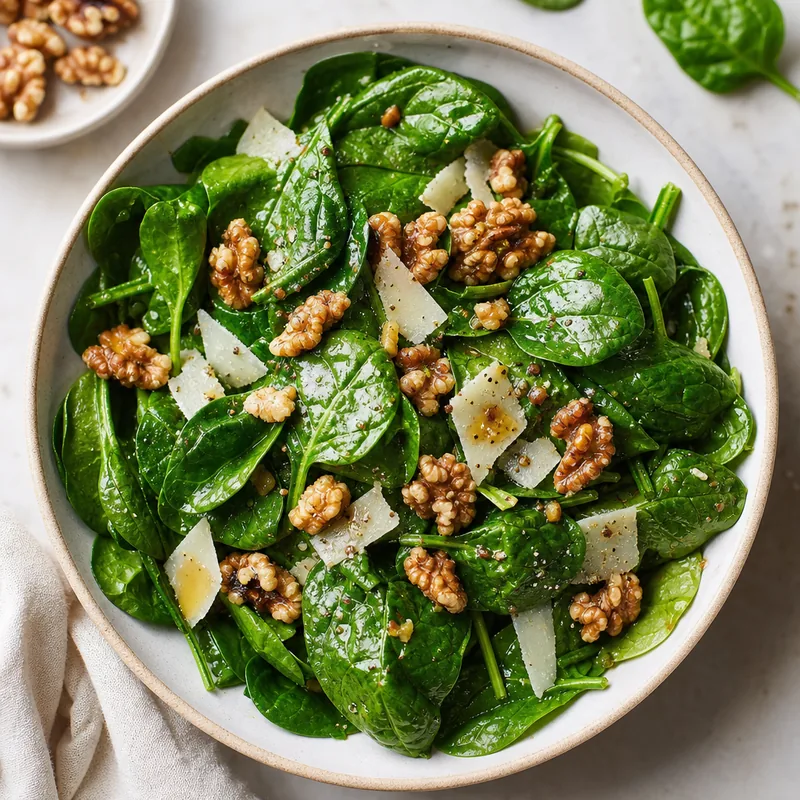 Spinach Walnut Salad