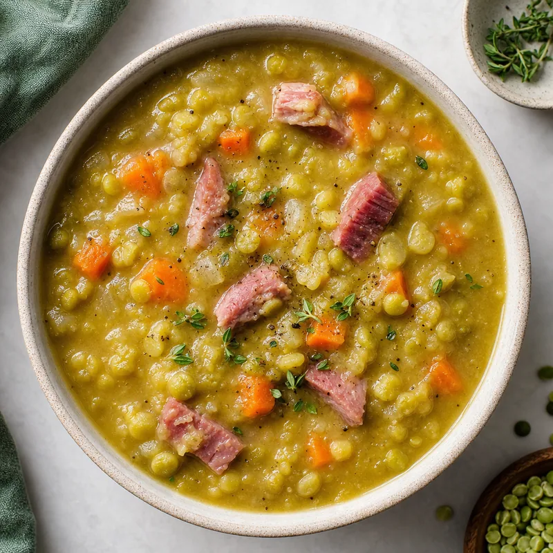 Split Pea Soup with Ham