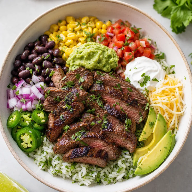 Steak Burrito Bowl