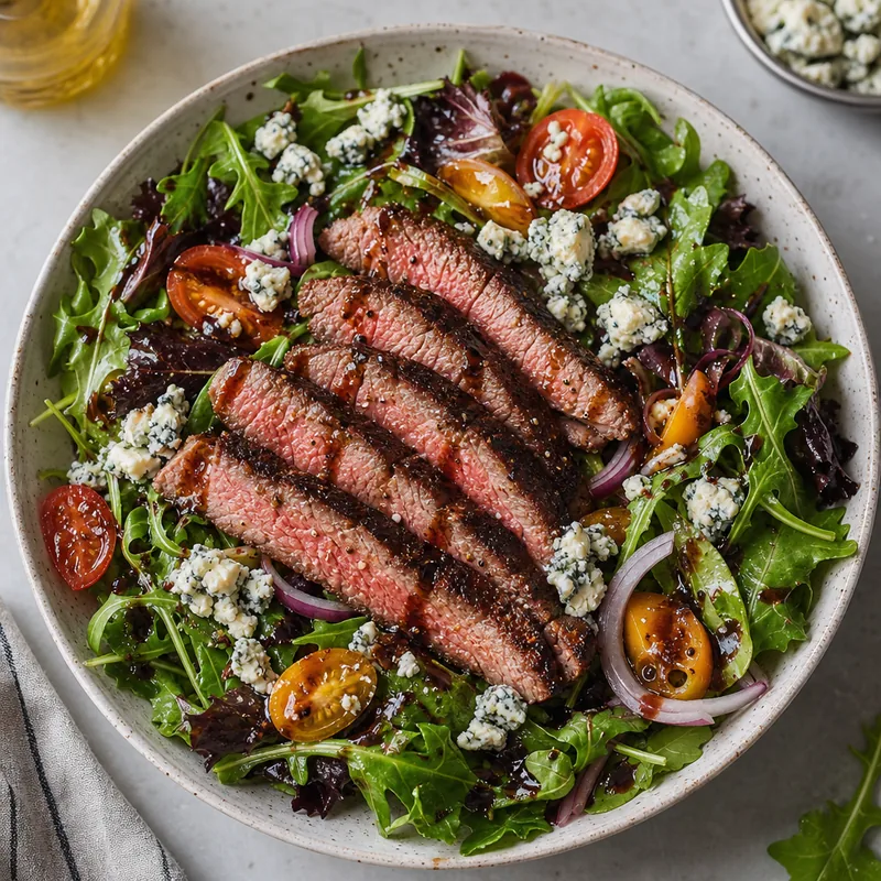 Steak Salad With Blue Cheese