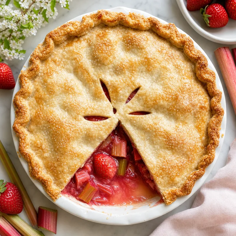 Strawberry Rhubarb Pie