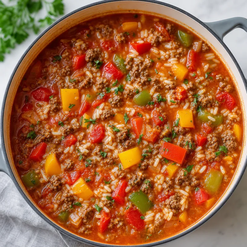 Stuffed Pepper Soup