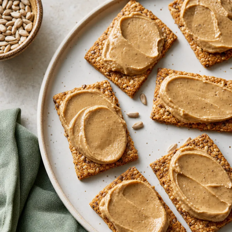 Sunflower Seed Butter Crackers