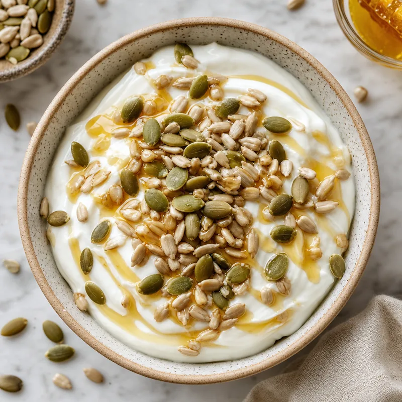 Sunflower Seed Crunch Yogurt