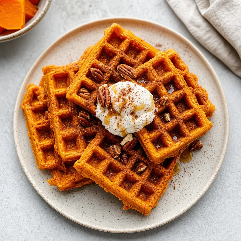Sweet Potato Waffles