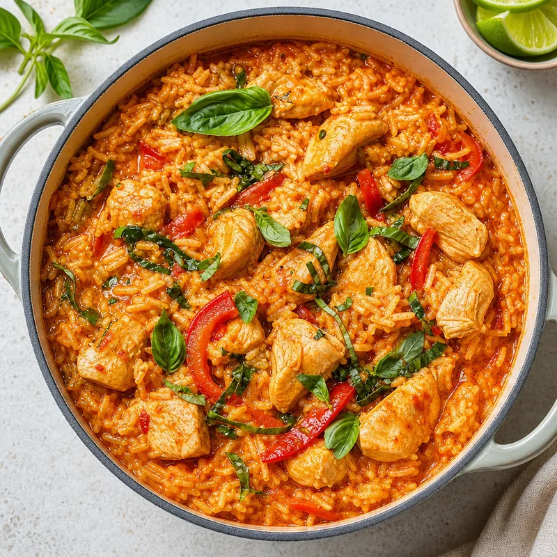 Thai Red Curry Rice