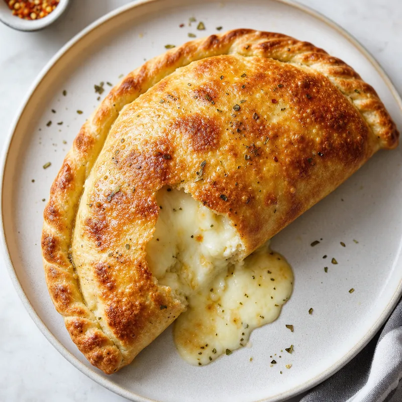 Three Cheese Calzone