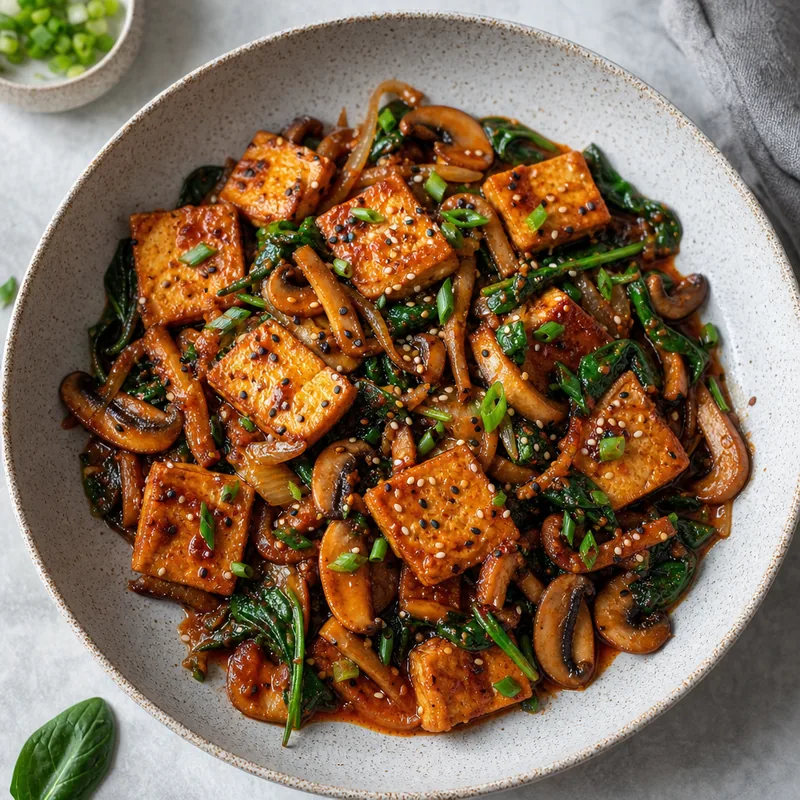 Tofu Gochujang Stir-Fry