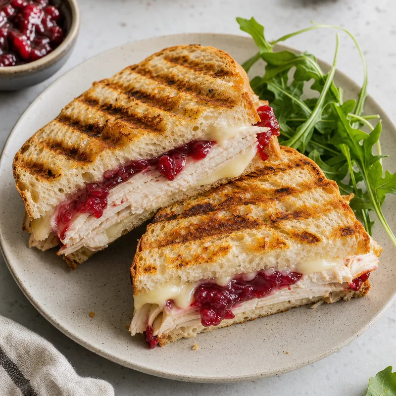 Turkey and Cranberry Panini