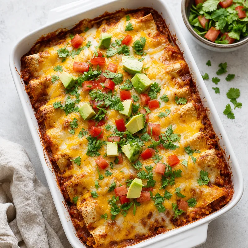 Turkey Enchilada Casserole