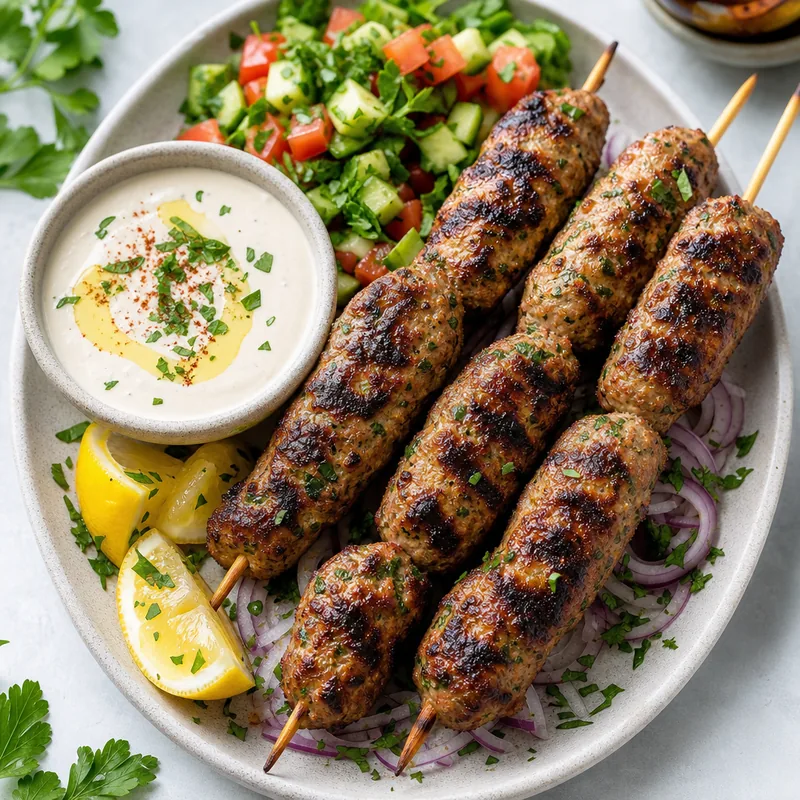 Turkey Kofta Kebabs