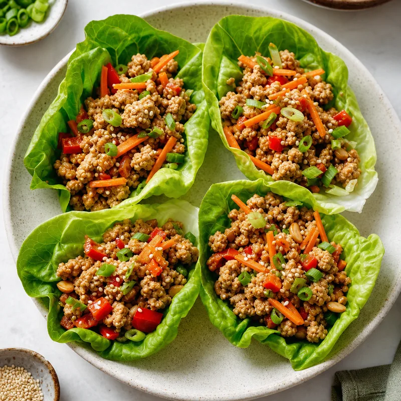Turkey Lettuce Cups