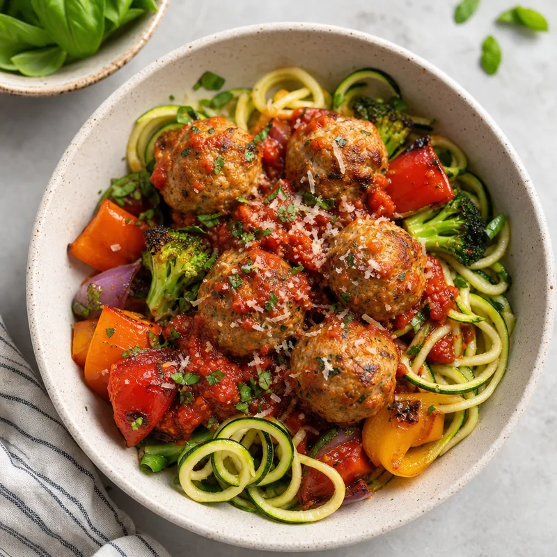 Turkey Meatball Bowl