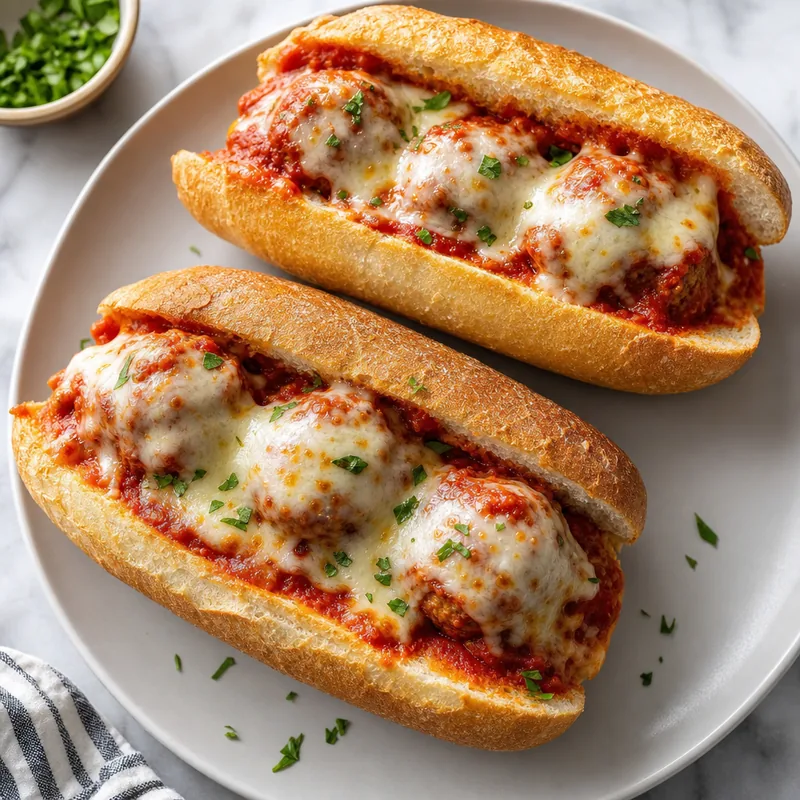 Turkey Meatball Subs