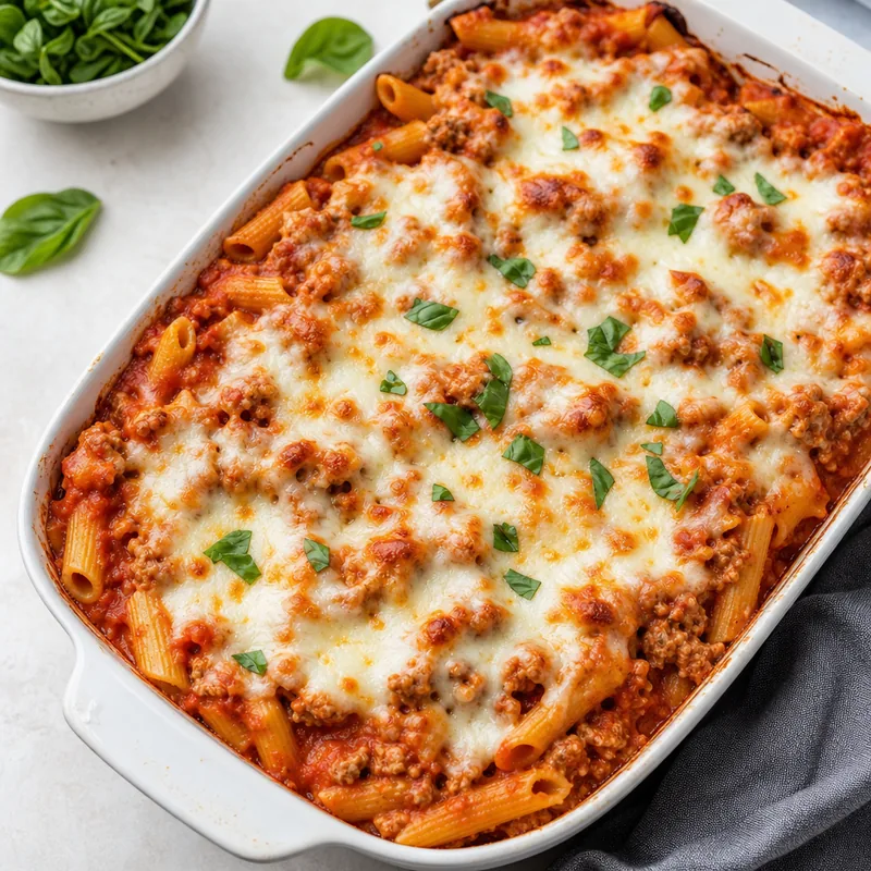 Turkey Pasta Bake