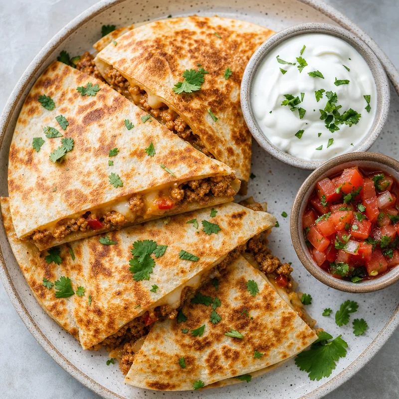 Turkey Quesadillas