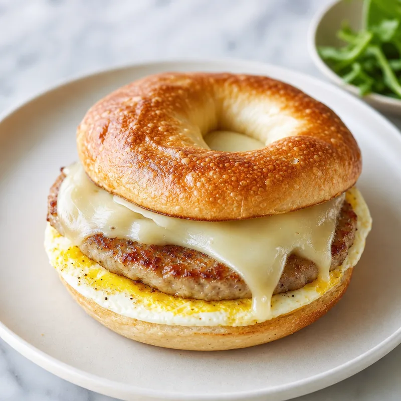 Turkey Sausage Sandwich