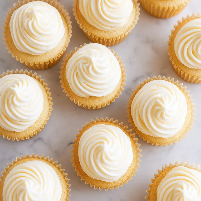 Vanilla Buttercream Cupcakes
