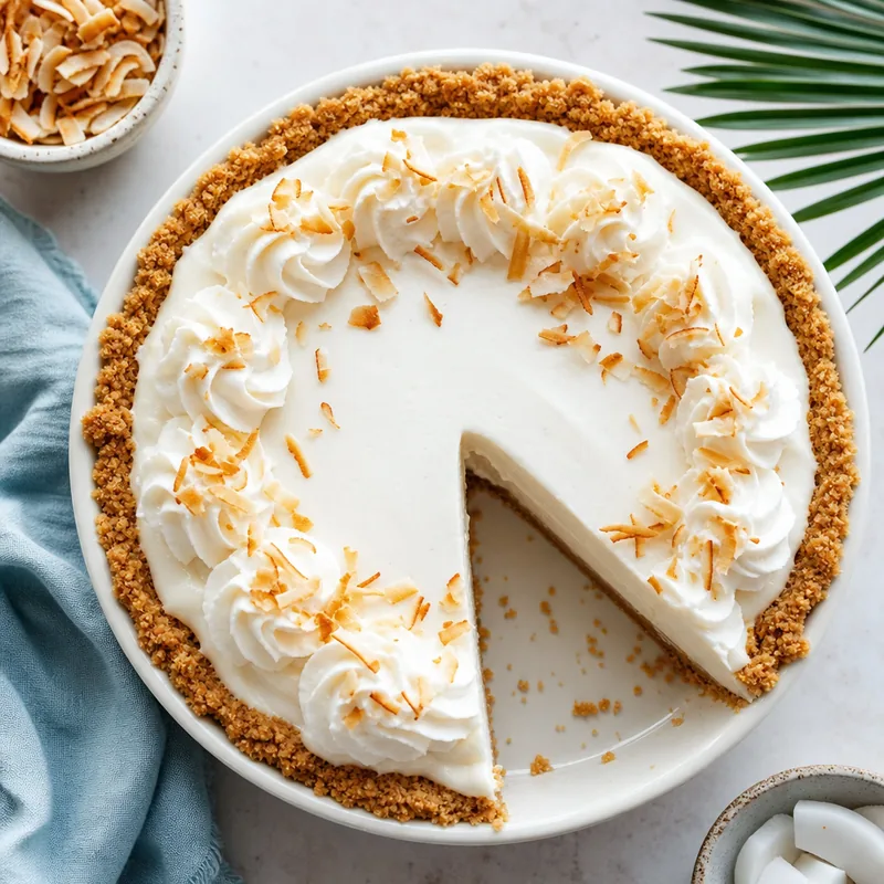 Vegan Coconut Pie