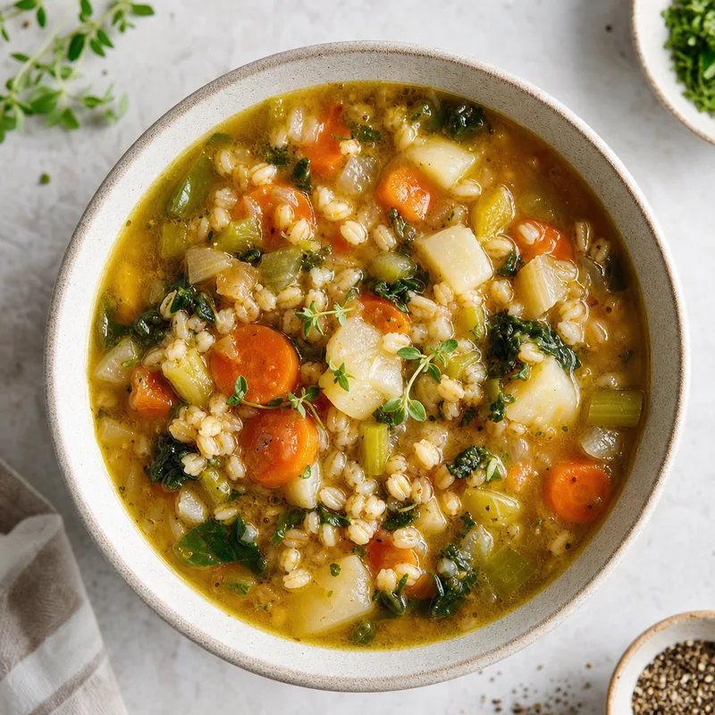 Vegetable Barley Soup