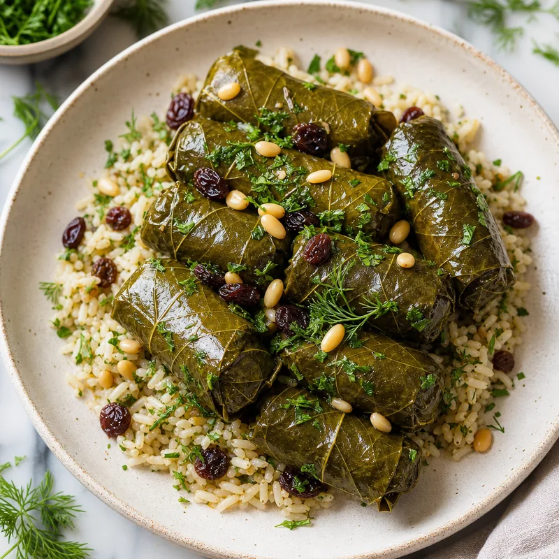 Vegetable Dolmas with Rice