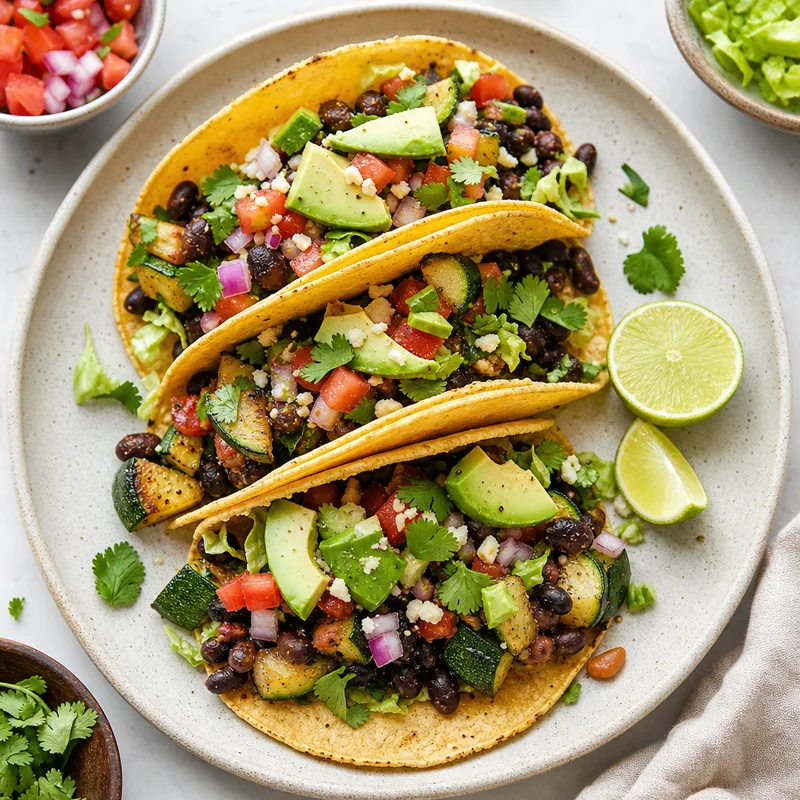 Veggie Bean Tacos