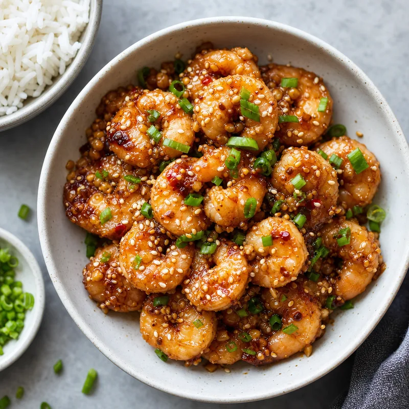 Wok Garlic Shrimp